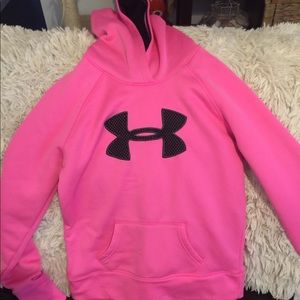 Pink hoodie