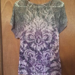 Buckle Daytrip lace sleeve top