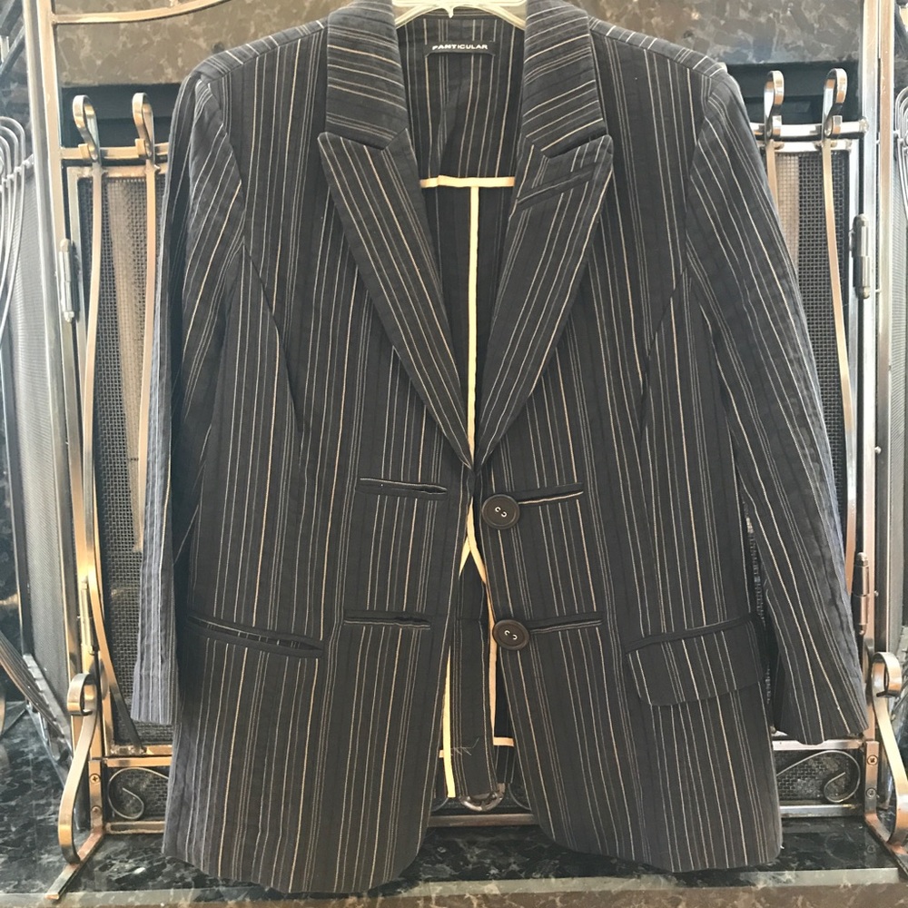 Vintage Panticular Striped Blazer