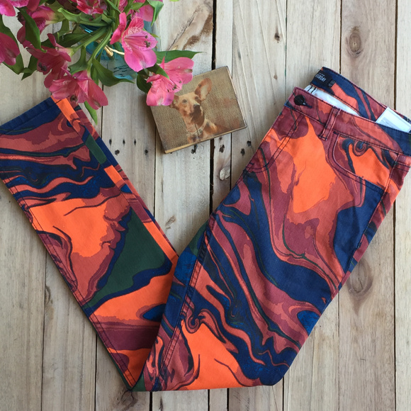 kate spade Denim - NWT Kate Spade Saturday Skinny Jean Hot Lava 29