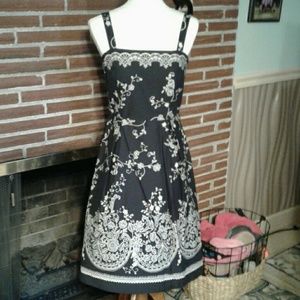 Black and White Sundress