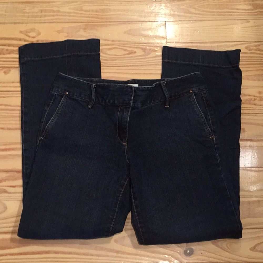 Loft dark denim jeans
