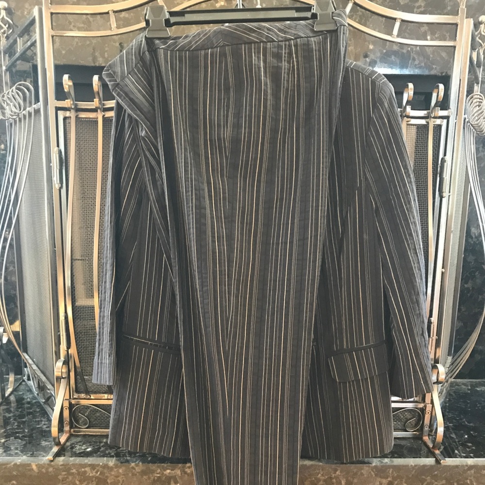 Vintage Panticular Striped Trousers