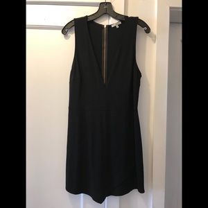 V-Neck Skirted Romper