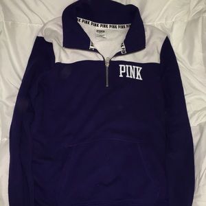 NWOT Victoria Secret half-zip sweatshirt