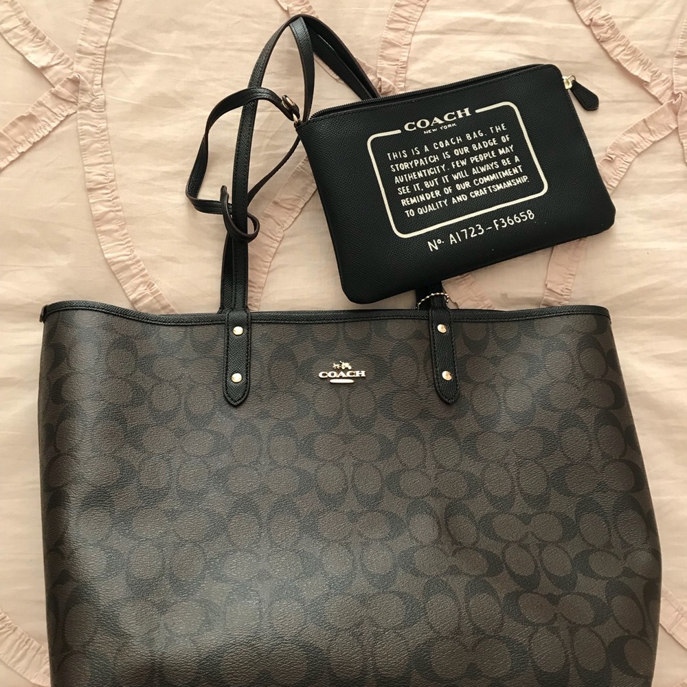 Authentic Brand New Never Used Coach Neverfull Bag