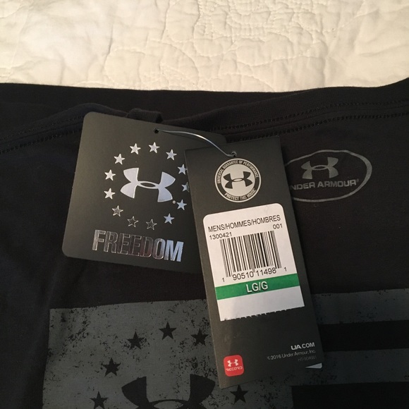 under armour thin blue line shirt