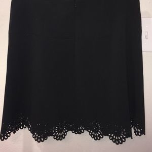 Loft black skirt