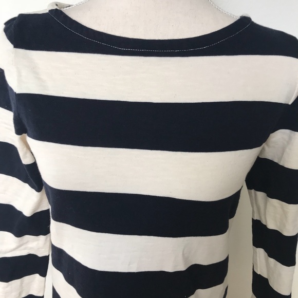 [J. Crew] Maritime Strip Zip Dress - Picture 3 of 8