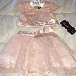 Beautiful 2 piece dress NWT
