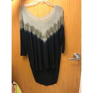 Free People Tie Dye Dip top