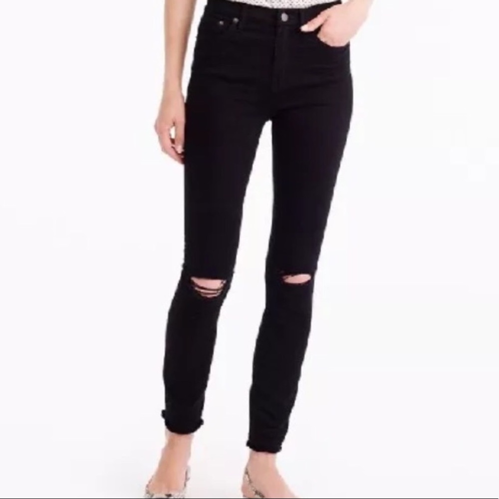J. Crew high rise skinny jeans