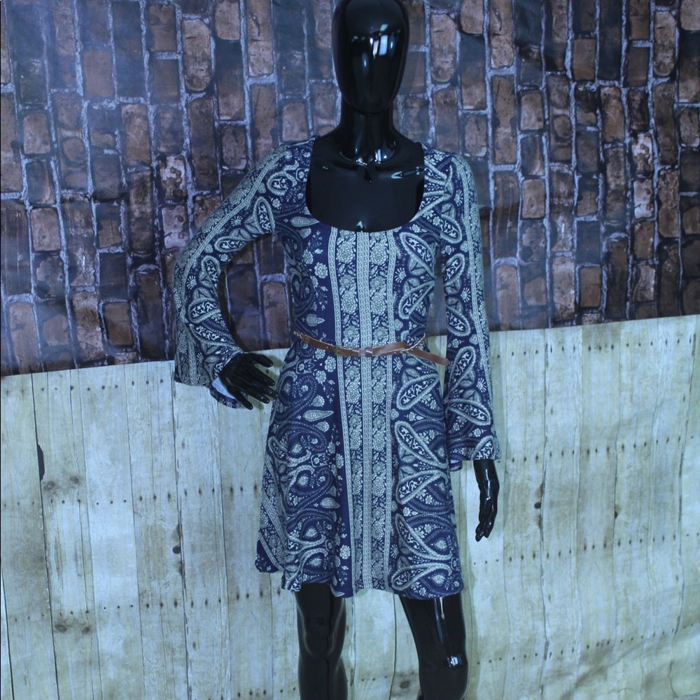 Cowgirl dress with belt