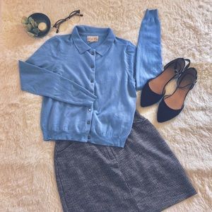 ✨Closet clear out✨ Light blue cardigan
