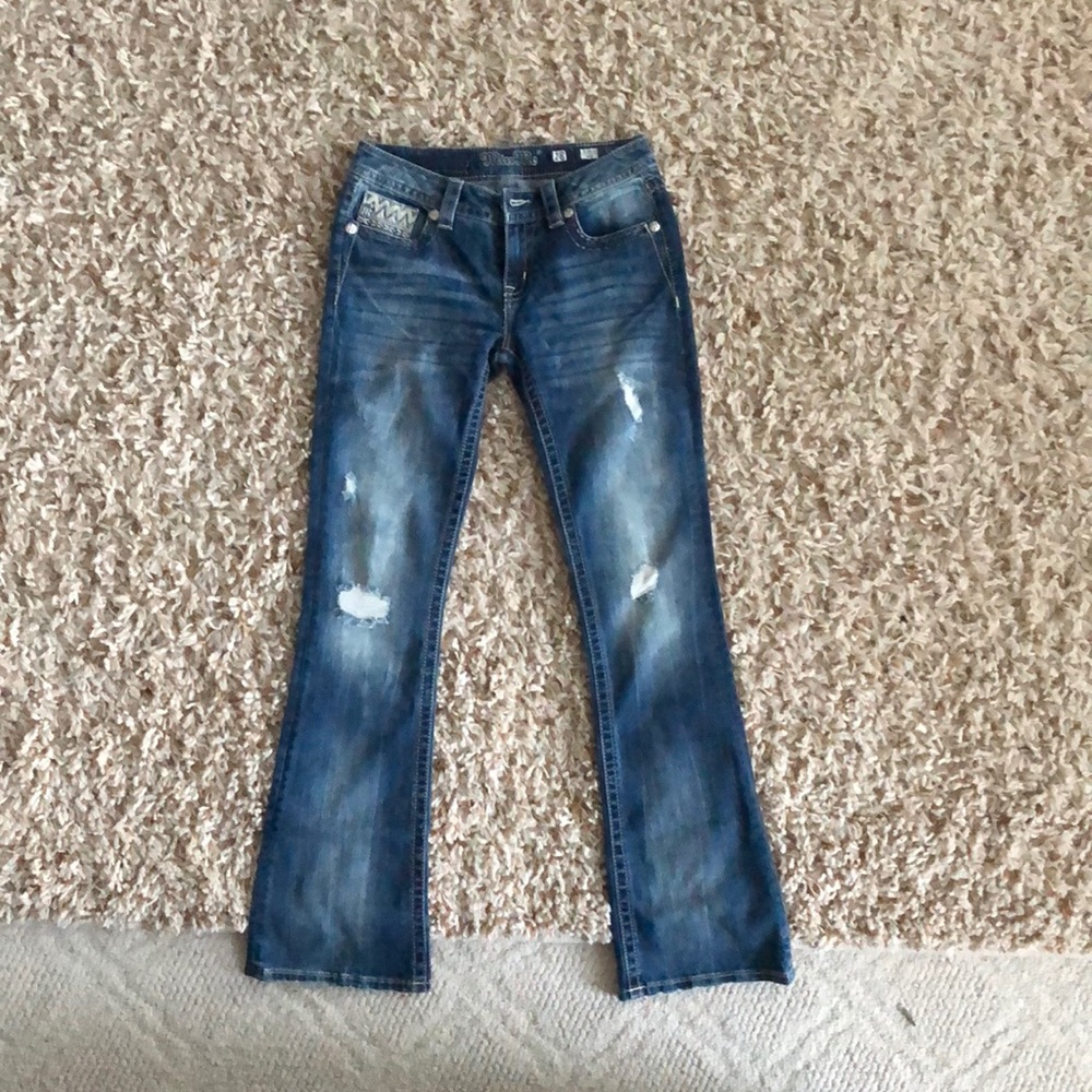 Brand new mid rise miss me boot cut