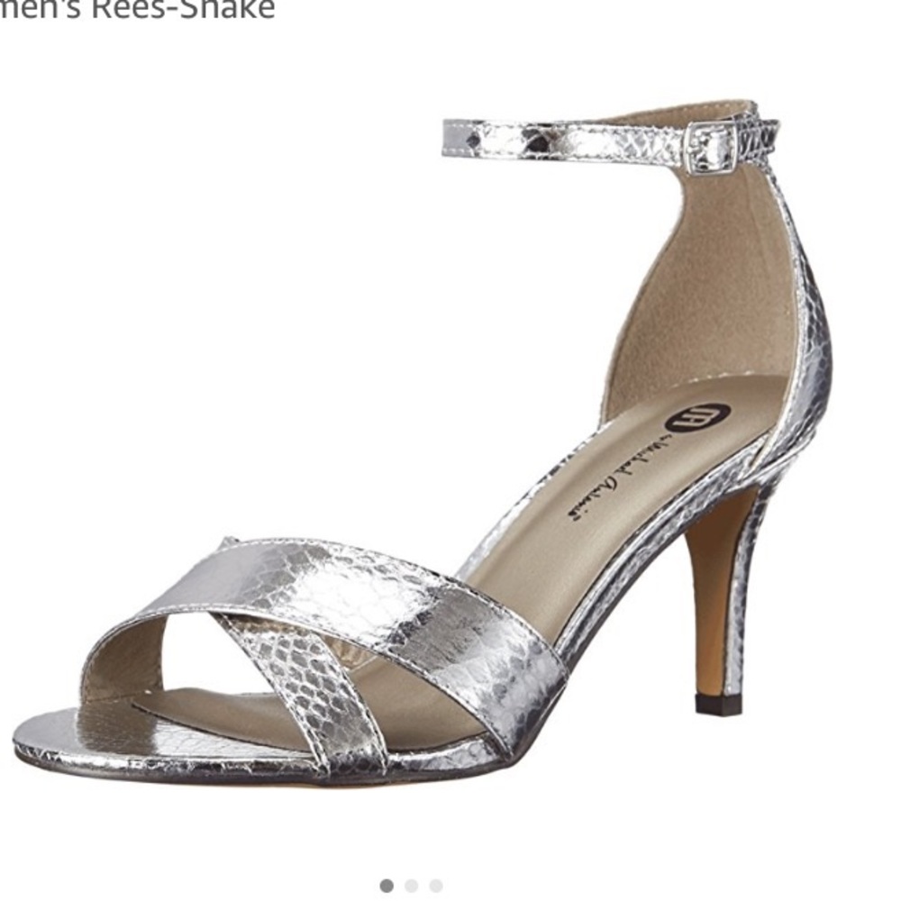 Silver heels by Michael Antonio