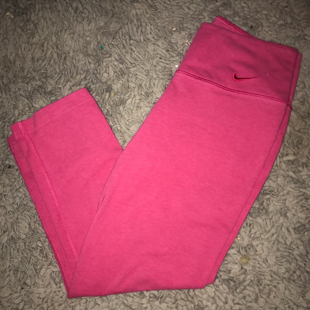Pink Nike crops!