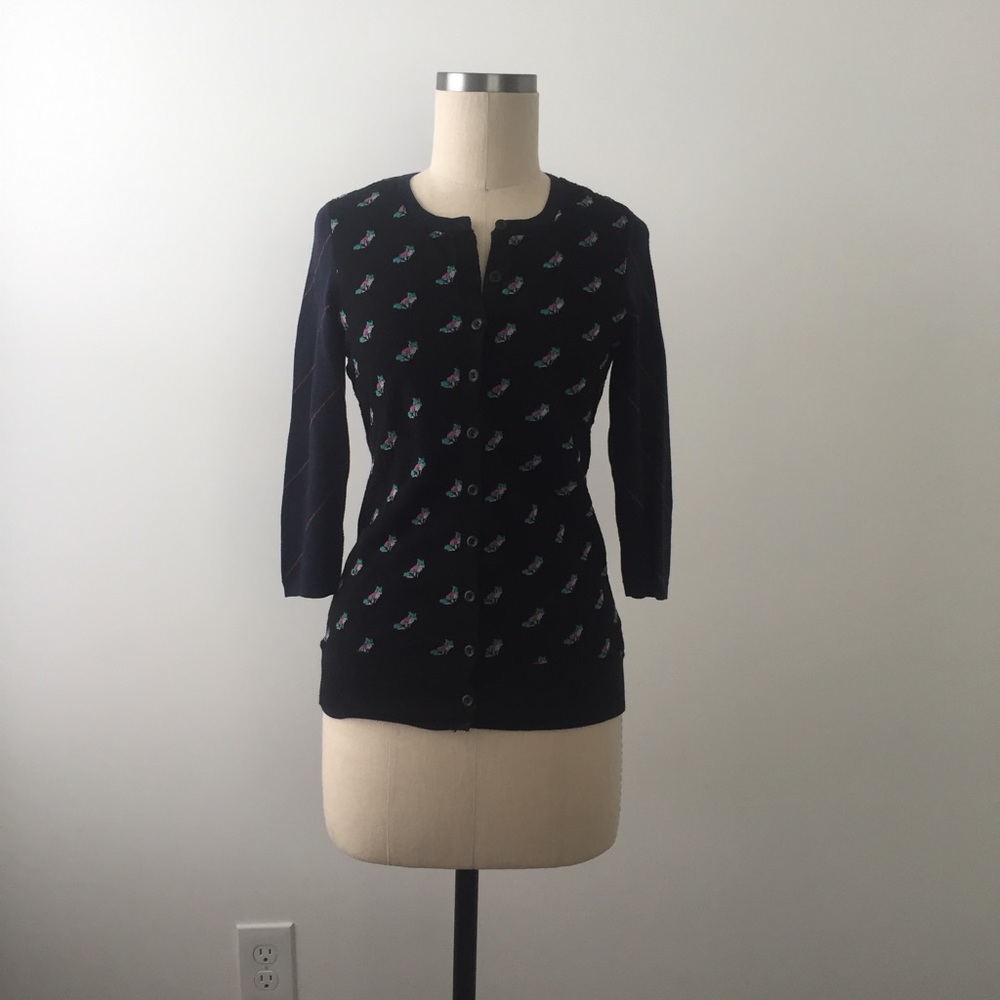 Anthropologie Wiley Fox Cardigan