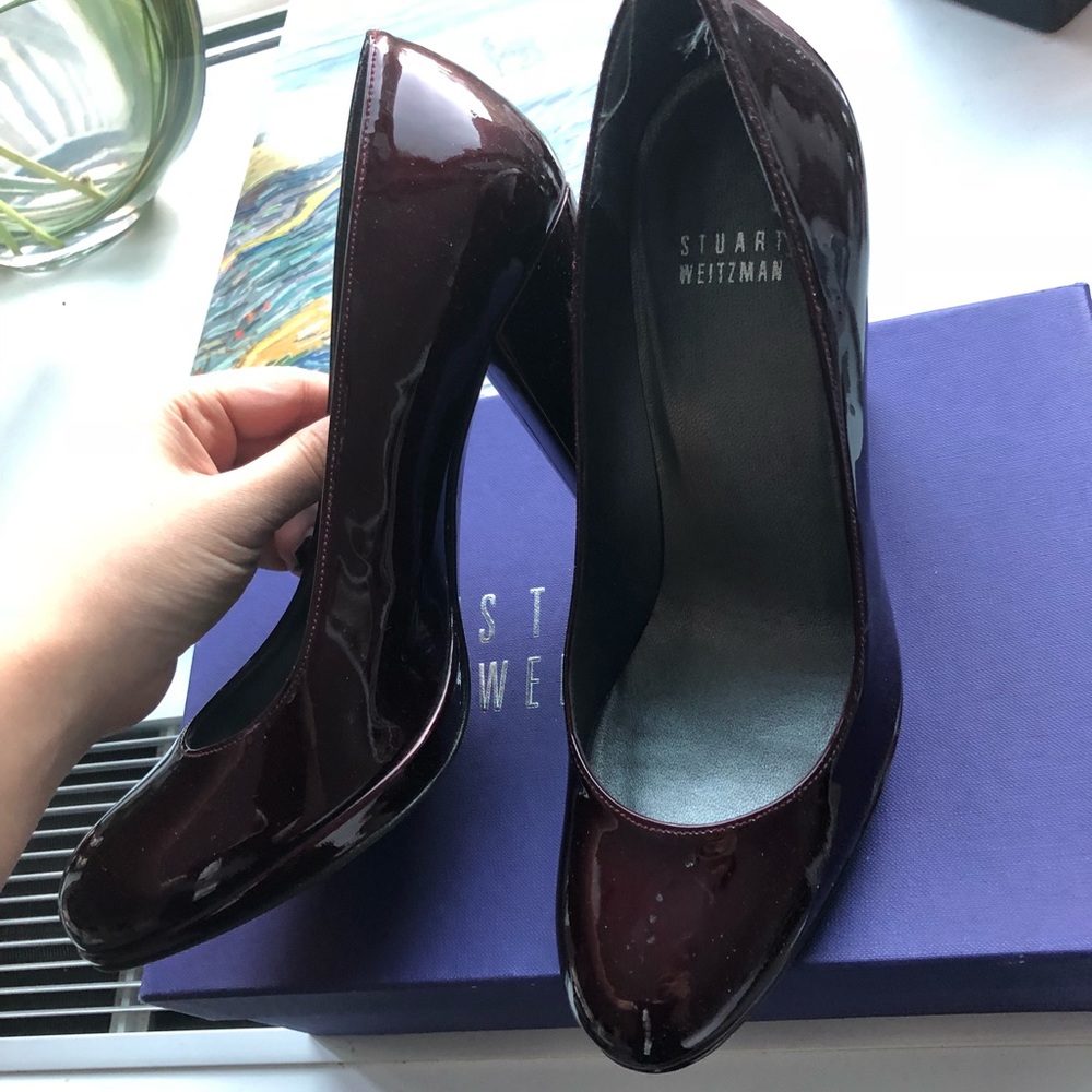 Stuarts Weitzman Block Heel