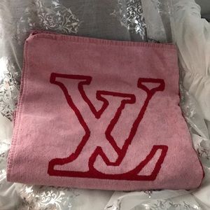 Authentic Louis Vuitton Beach Towel