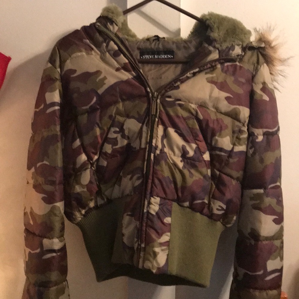 Adorable camo jacket