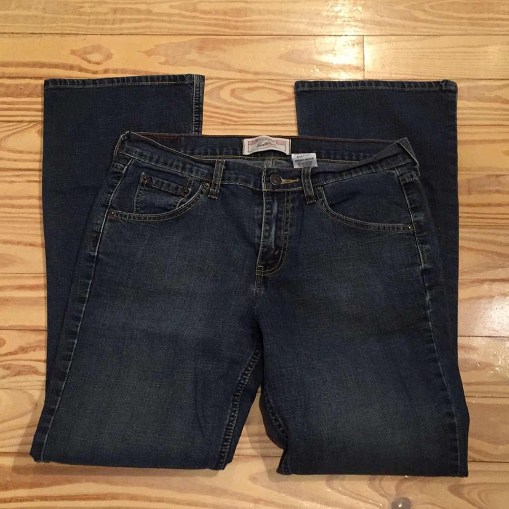 Levi's stretch boot cut jeans
