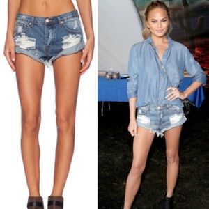 One Teaspoon Bandits Jean Shorts