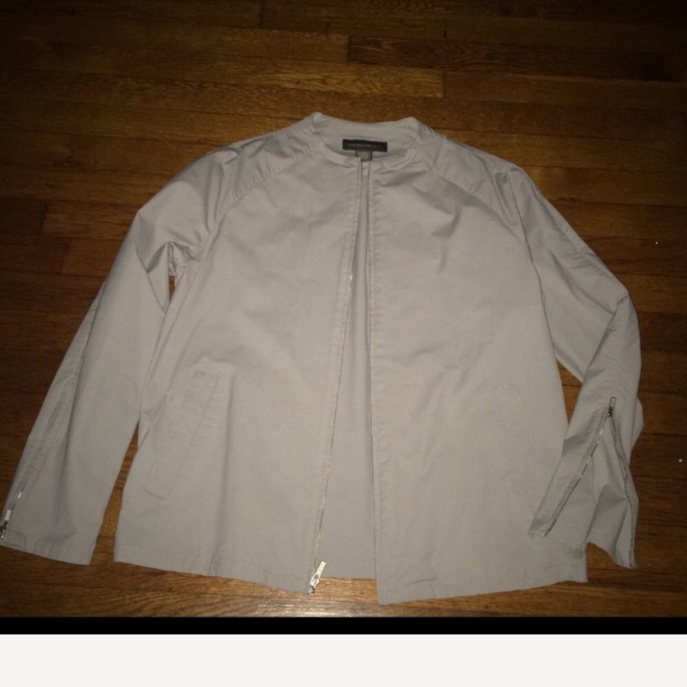 BANANA REPUBLIC 💛NWOT STRETCH FRONT ZIP JACKET😘