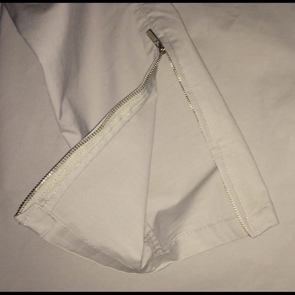 BANANA REPUBLIC 💛NWOT STRETCH FRONT ZIP JACKET😘 - Picture 6 of 8