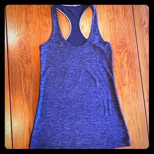 Lululemon Cool Racerback-heathered deep navy