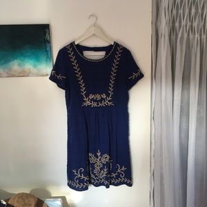Cute lucky brand blue dress