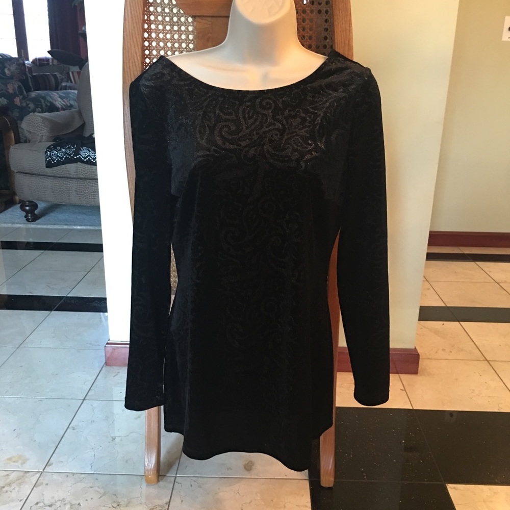 NWOT Cache Velvet Tunic