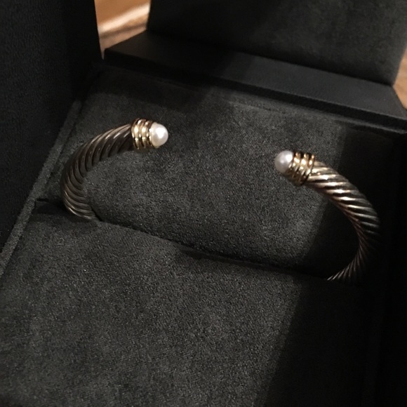 David Yurman Cable Classics bracelet with pearls - Picture 2 of 6
