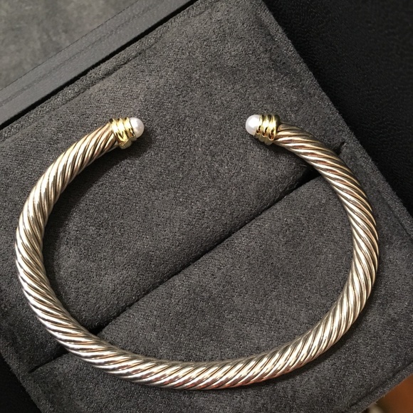 David Yurman Cable Classics bracelet with pearls - Picture 4 of 6