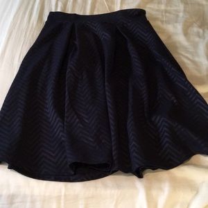Charlotte Russe navy blue skirt