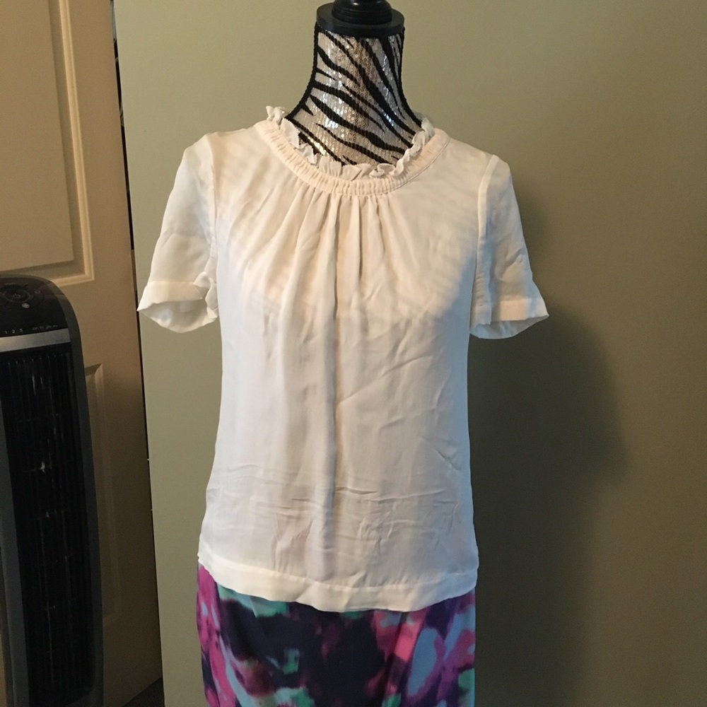 J. Crew silk top