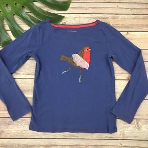 Mini Boden ballet Bird girls Long Sleeve tee