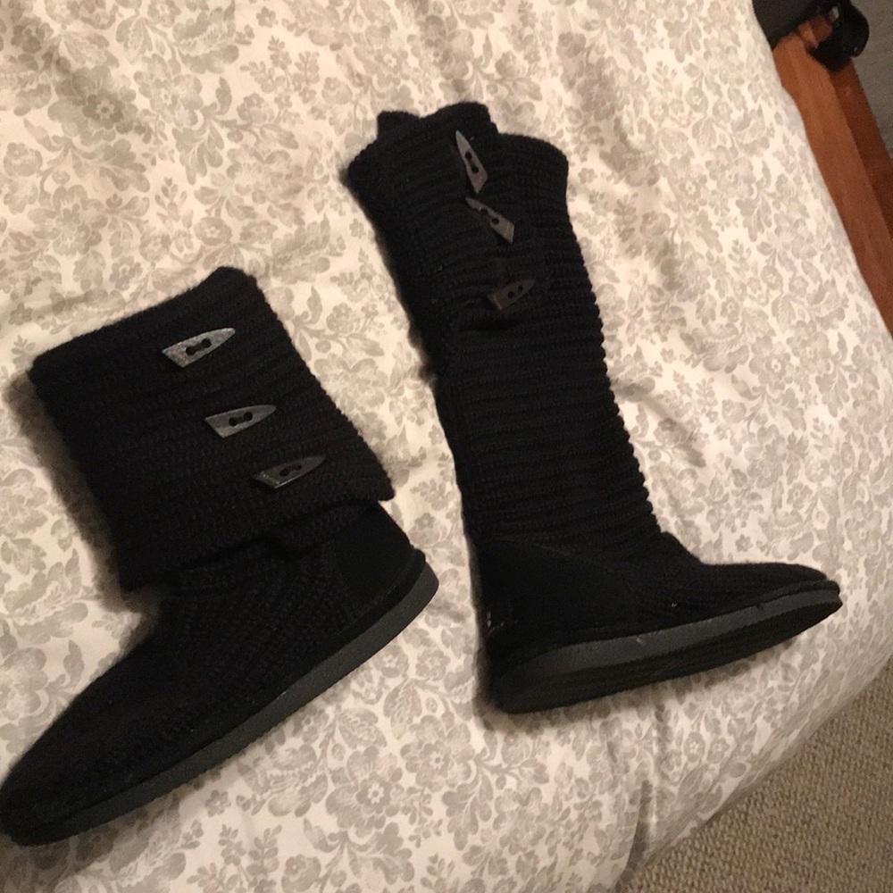 BearPaw Knit Boots