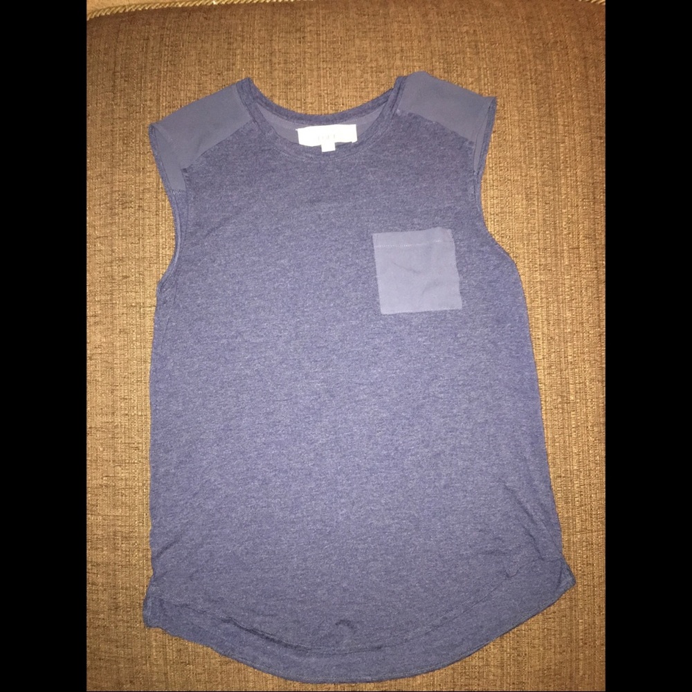 Navy blue tank top