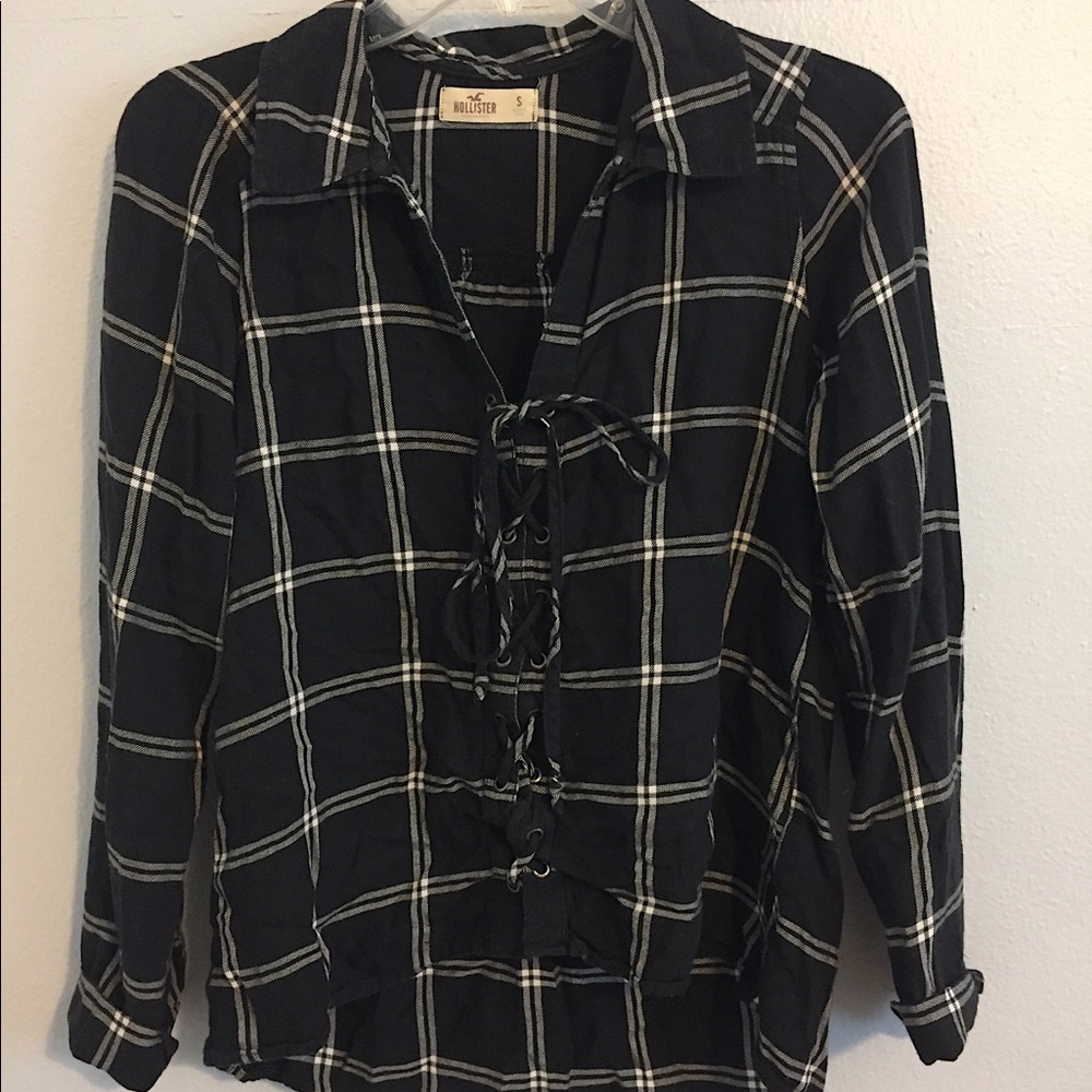 Tie-Up Hollister Top