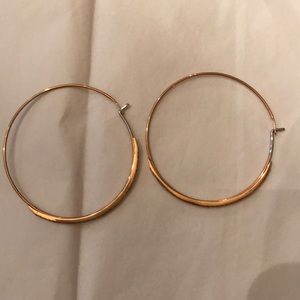 BRAND NEW Michael Kors Rose Gold Pave Earrings