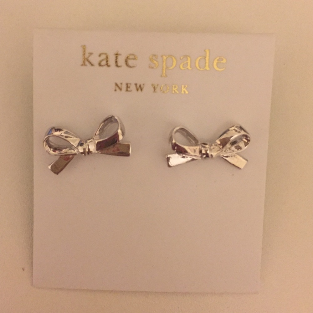 NWOT Kate Spade Bow Earrings
