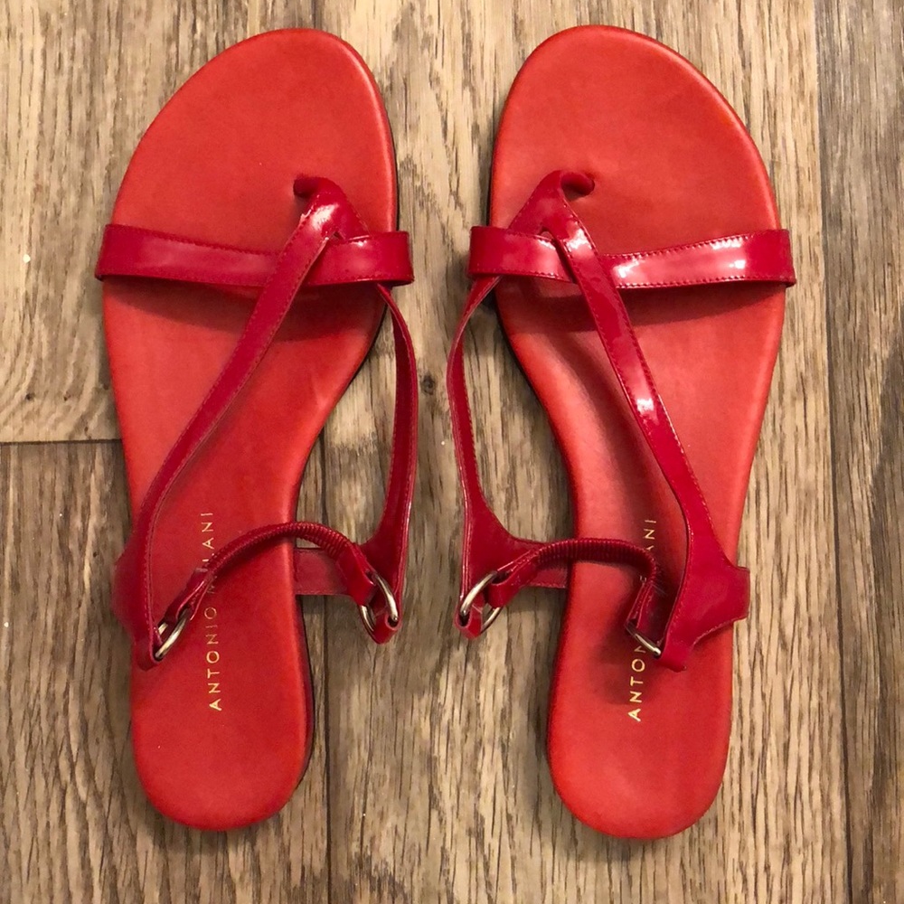 Red Sandals