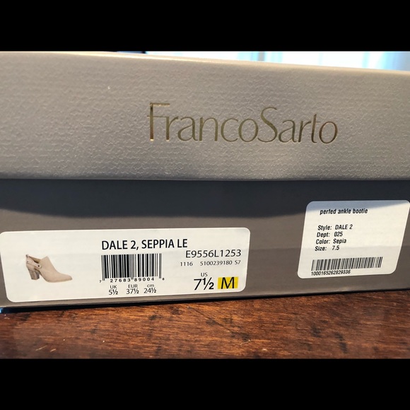 Franco Sarto Booties - Picture 5 of 6