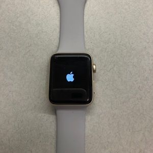 42mm gold series 2 Apple Watch with original box.