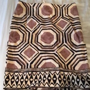 LOFT 00P cotton pencil skirt