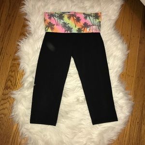 Yoga cropped pants