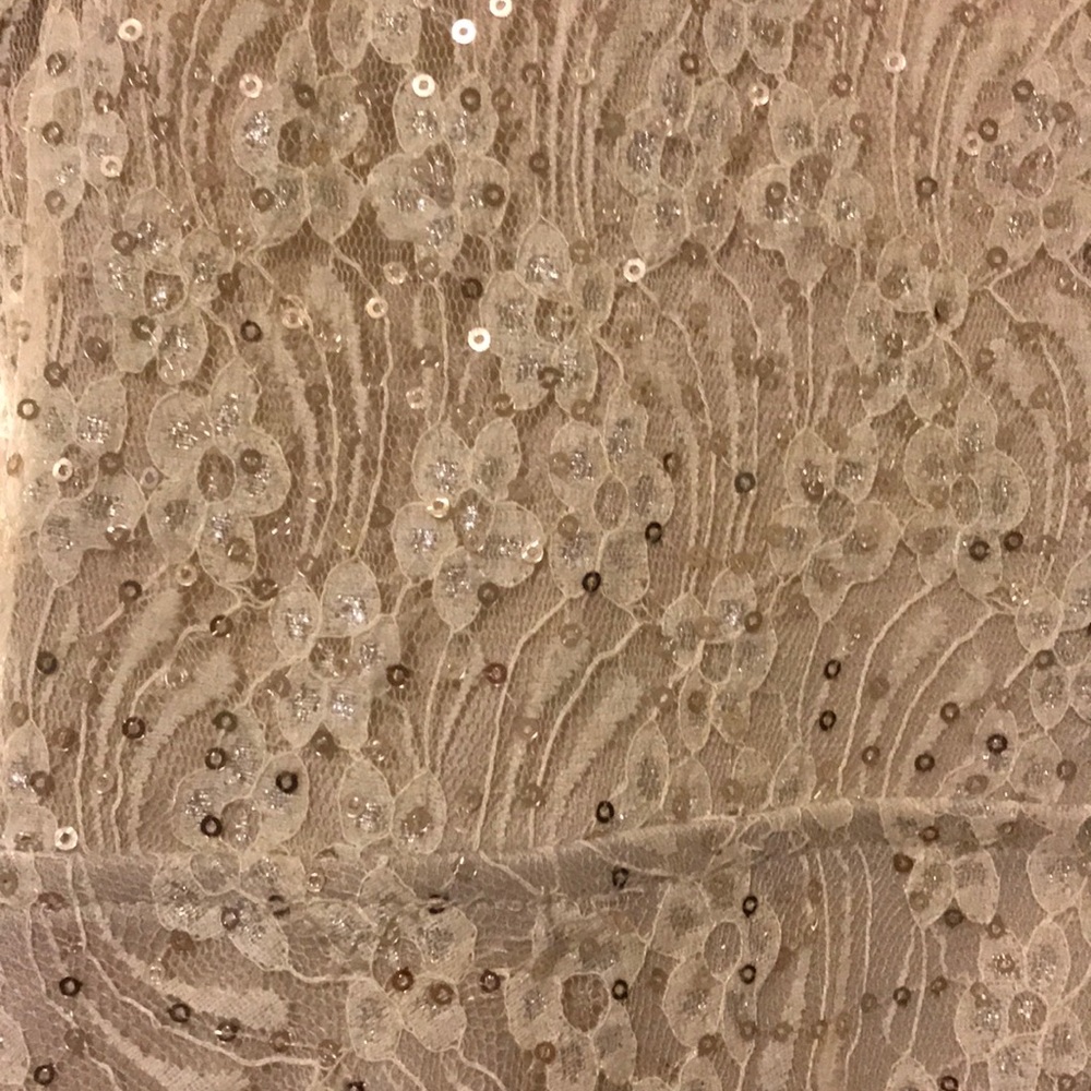 Gold Lace Sequin backless dress 🌙✨ - Picture 4 of 7