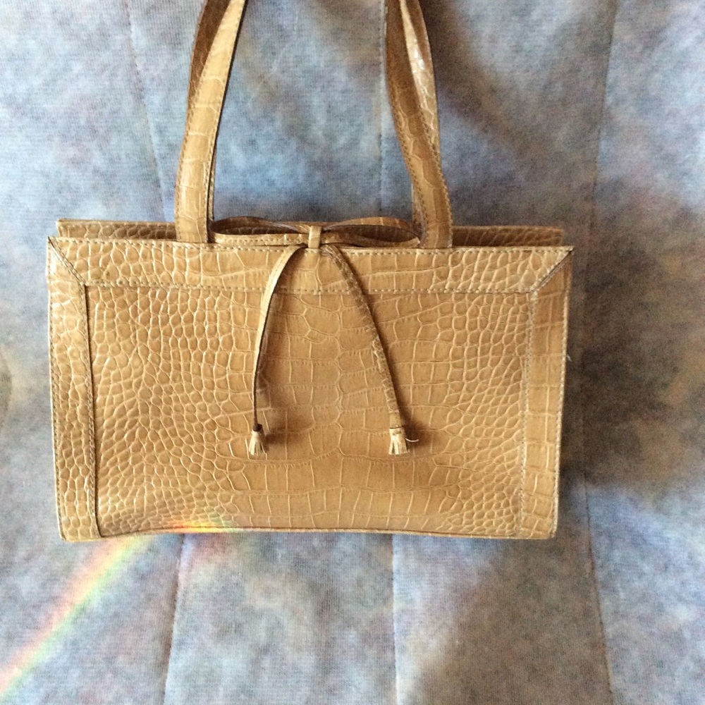 Liz Claiborne Crock-like Skin Purse