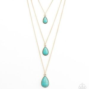 Paparazzi Turquoise Necklace